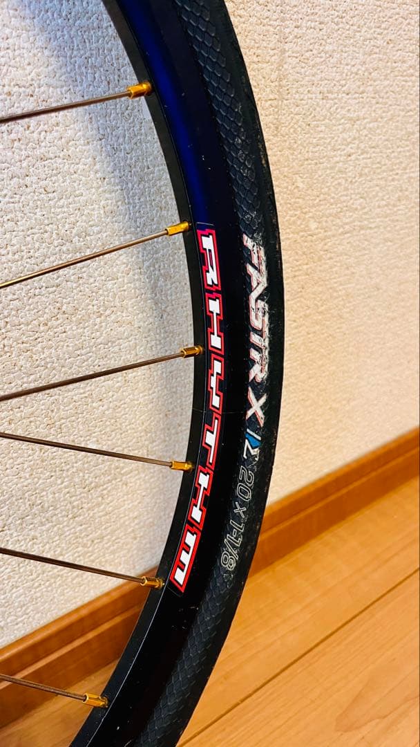 BMXレース　ホイールセット　20×1-1/8