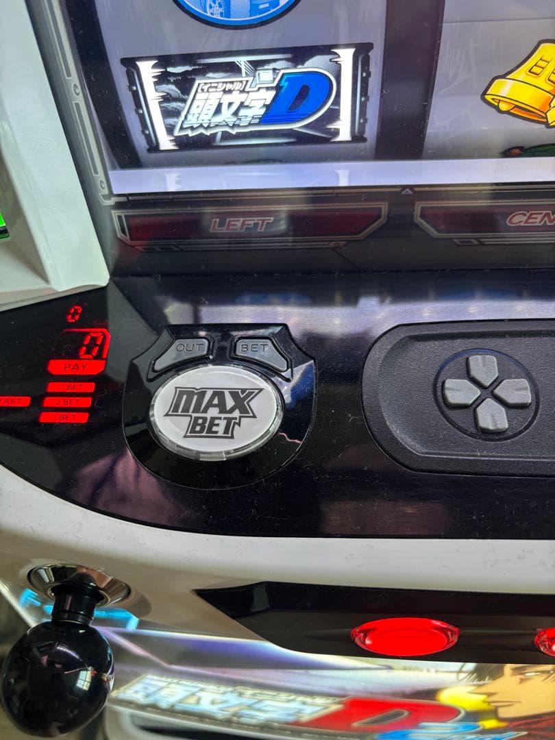 パチスロ　実機　頭文字D 2nd 不要機付き