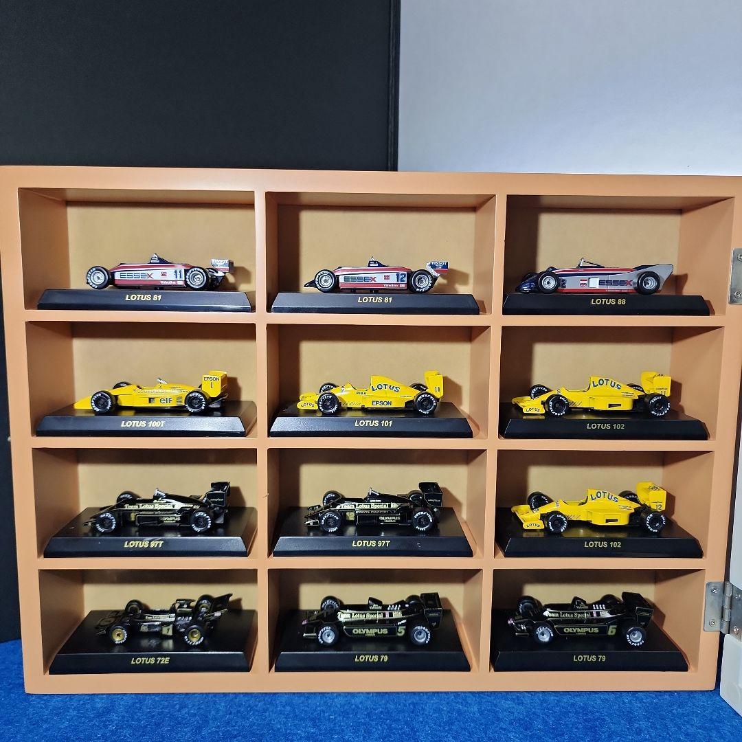 京商1/64スケール　ロータス　12台 京商1/64スケールミニカーケース