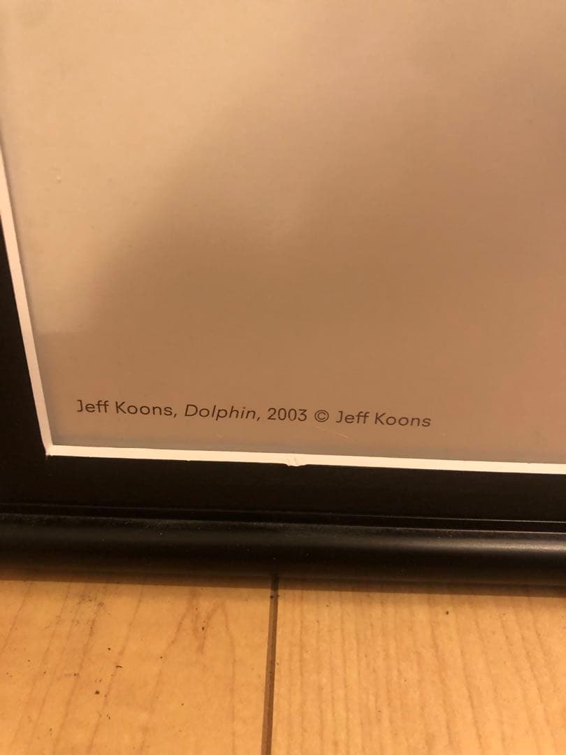 Jeff Koons Dolphin2003イルカと鍋のアートポスター