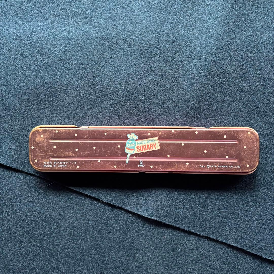 昭和レトロカンペン　フレッシュパンチ　サンリオ　昭和レトロ筆箱　レア