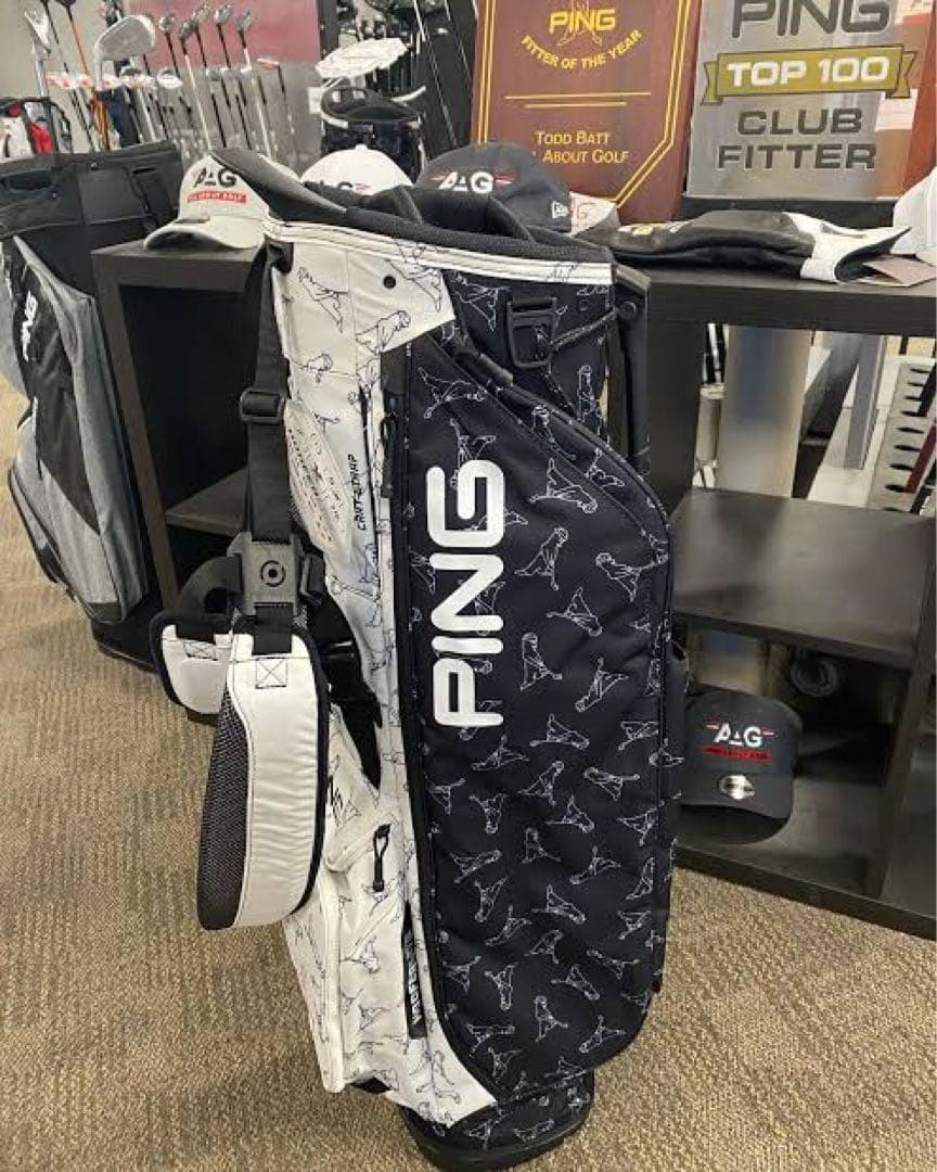 ゴルフバッグ・キャディバッグ PING HOOFER Mr.PING