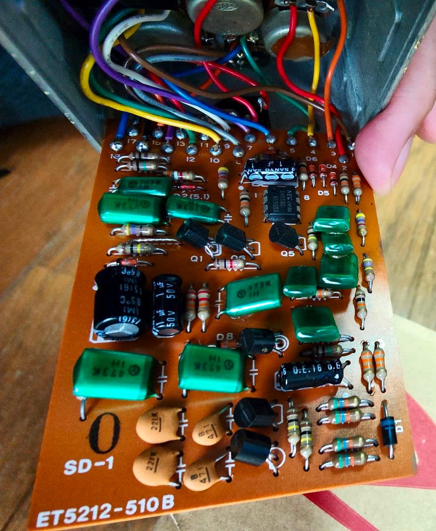 希少BOSS SD-1　mabe in japan NEC