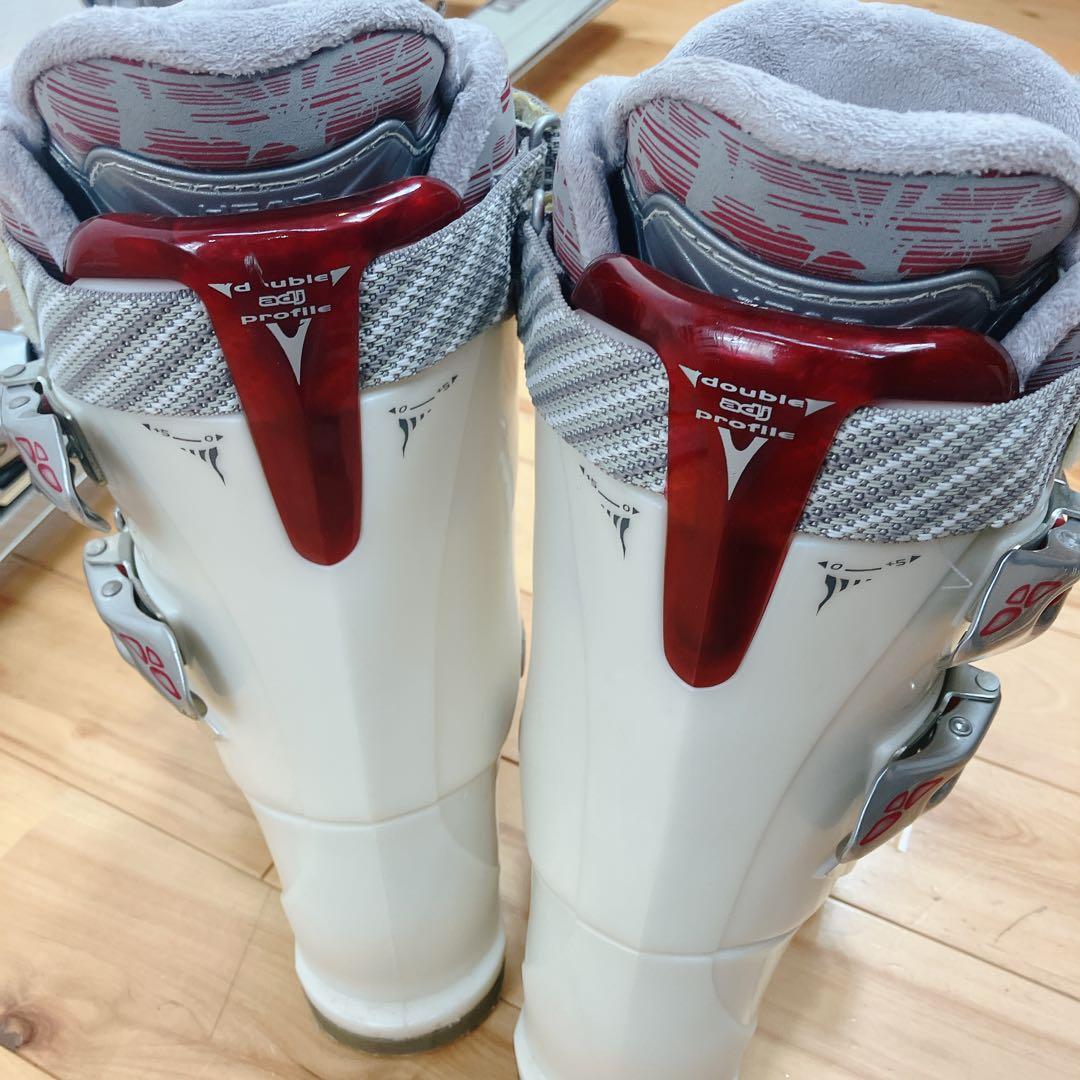 即日発送　HEAD カービングスキー 160cm 初・中級　スキー板　レディース