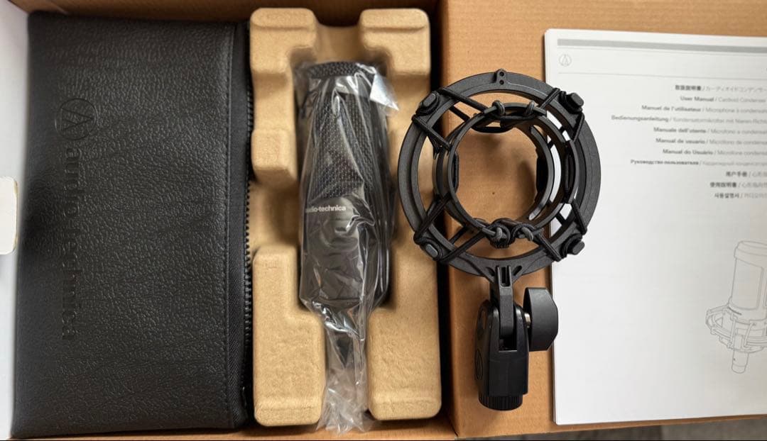 audio-technica AT2035コンデンサーマイク