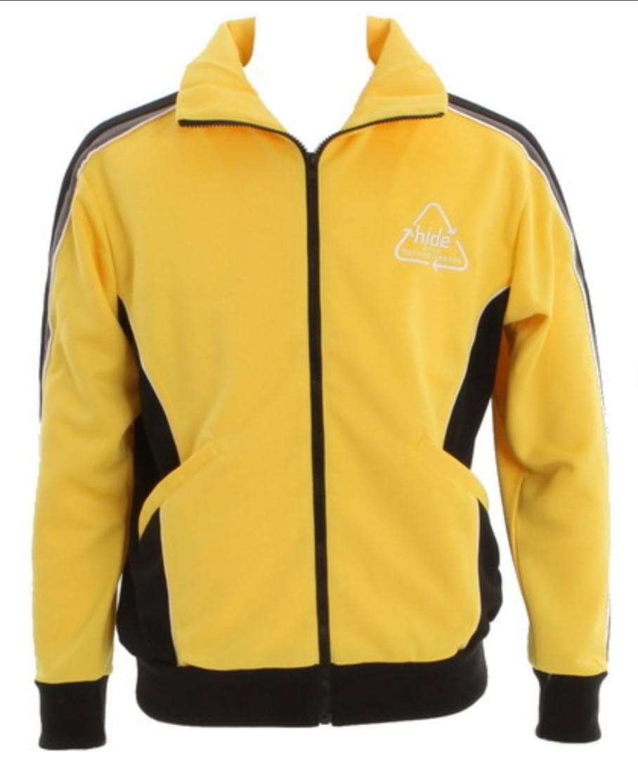 正規品　サイズ４　hideサイドカーブジャージ　イエロー　LEMONeD