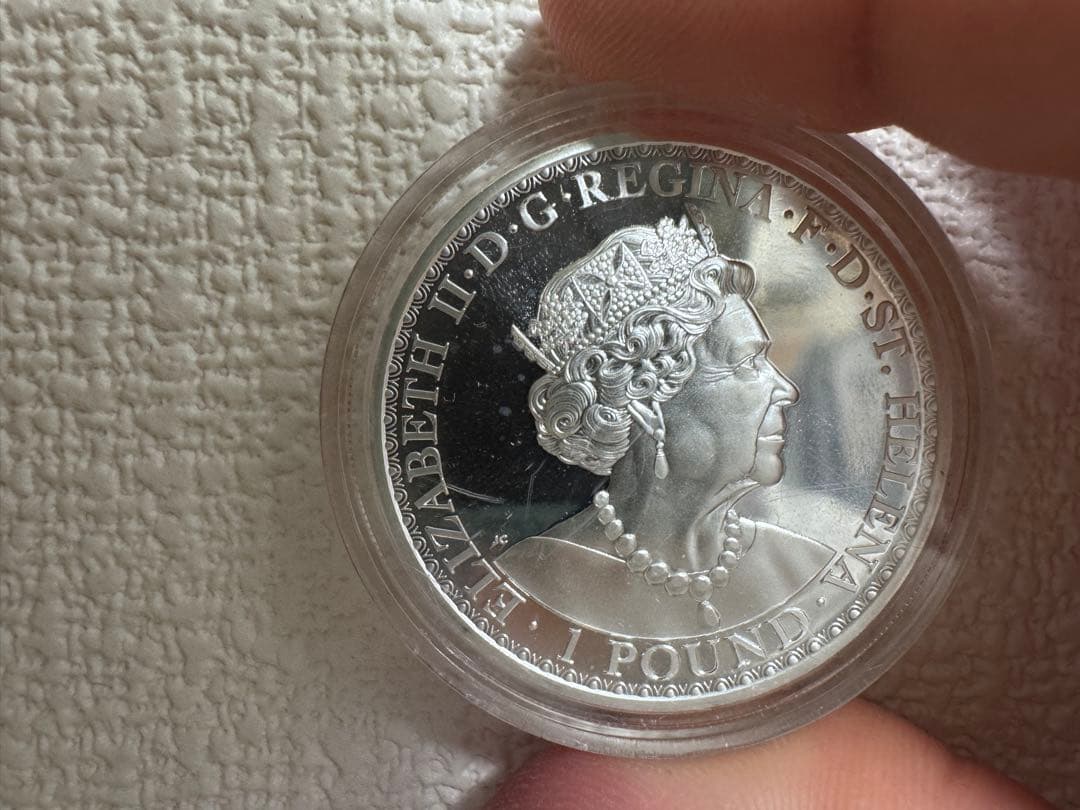 2021ウナとライオン銀貨/押し目が仕込みどき