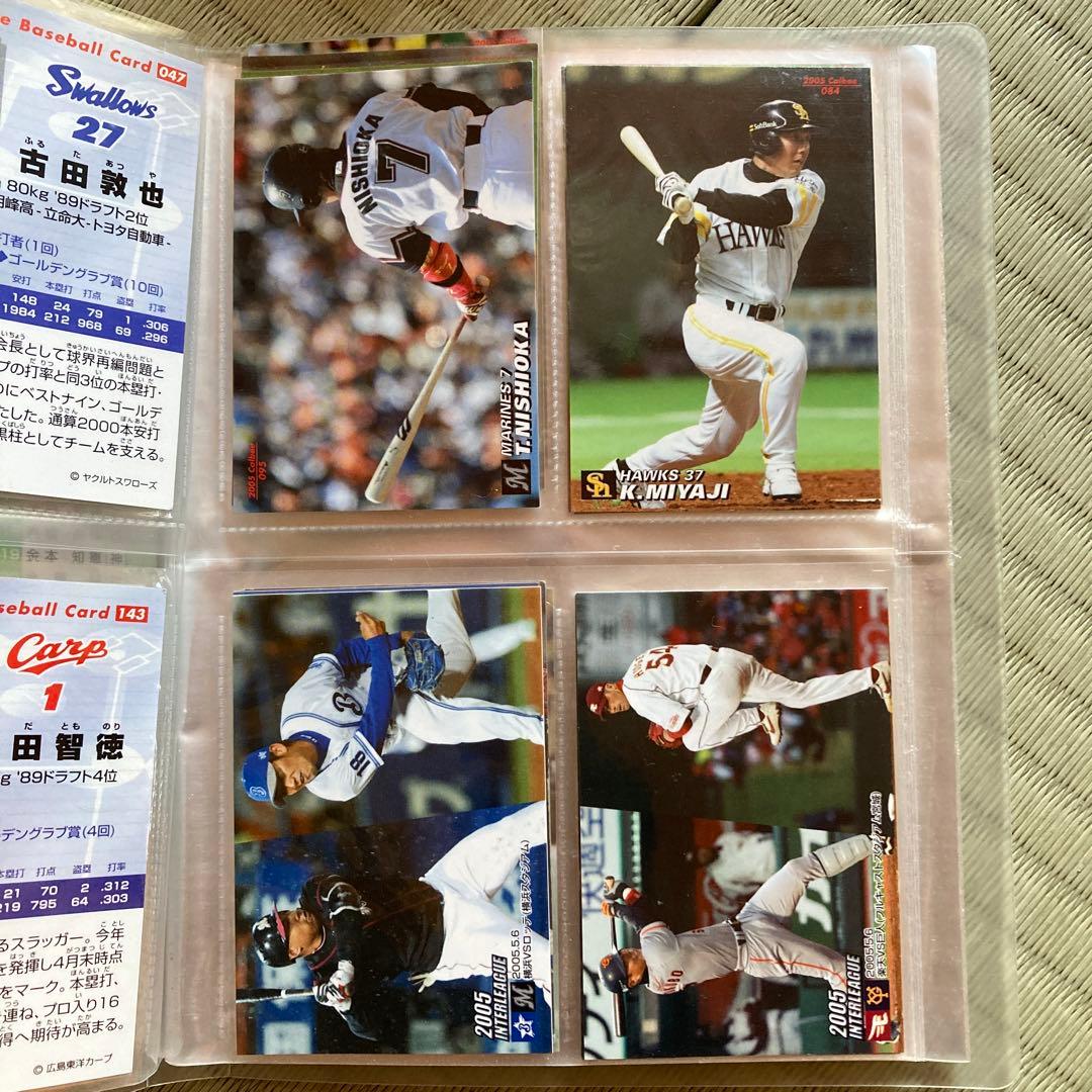 プロ野球チップス2005 カードホルダー＋カード36枚