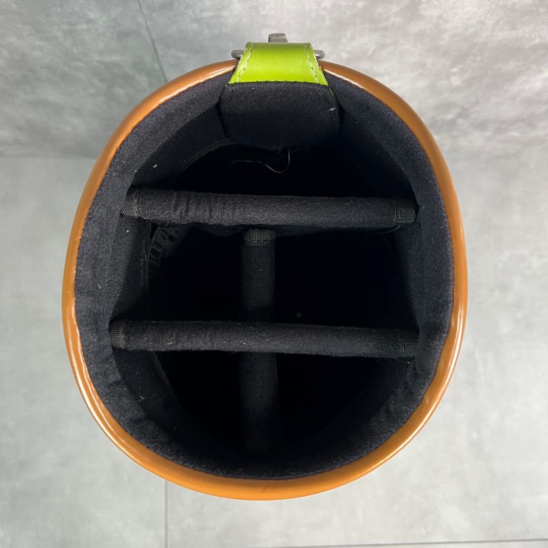 良品　オノフ　カート式キャディバッグ　5分割ポケット　メンズ　レディース