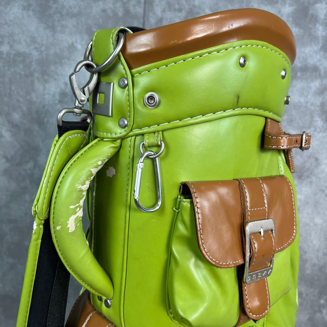 良品　オノフ　カート式キャディバッグ　5分割ポケット　メンズ　レディース