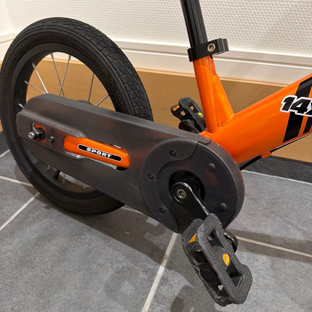 美品✨ストライダー　STRIDER 14x オレンジ　大会参加　純正車両