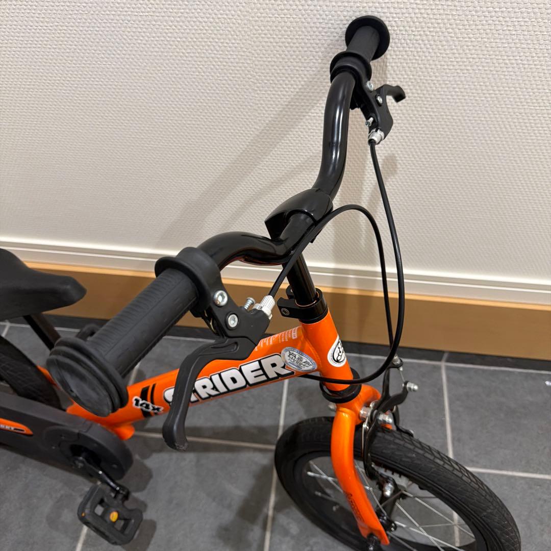 美品✨ストライダー　STRIDER 14x オレンジ　大会参加　純正車両