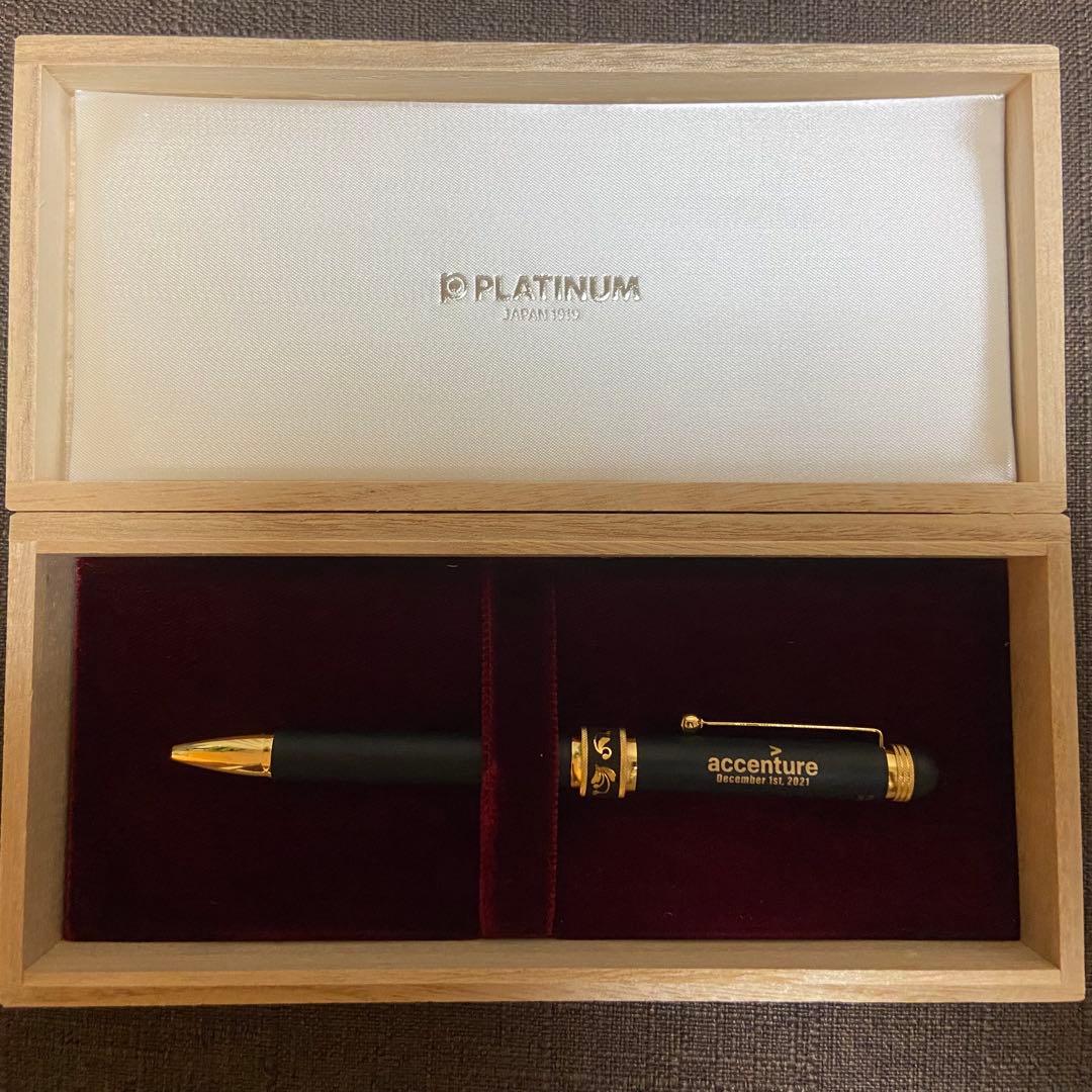 アクセンチュア　純金　肥後象嵌　多機能ペン