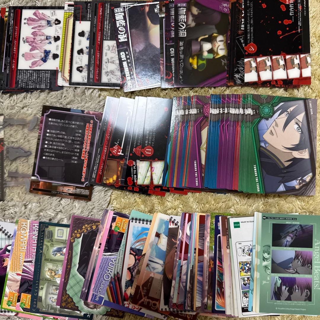 アニメ・ゲーム キャラクターカードセット【5446