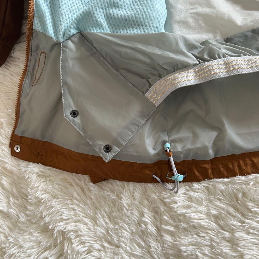 美品FILA ブラウン　スノーボード スキーウェア 上下　M S レディース