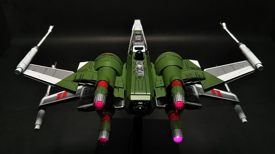 電飾改修　1/72 Xウイング・ファイター 完成品 スカイウォーカーの夜明け