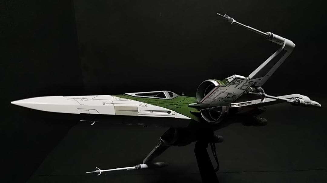 電飾改修　1/72 Xウイング・ファイター 完成品 スカイウォーカーの夜明け