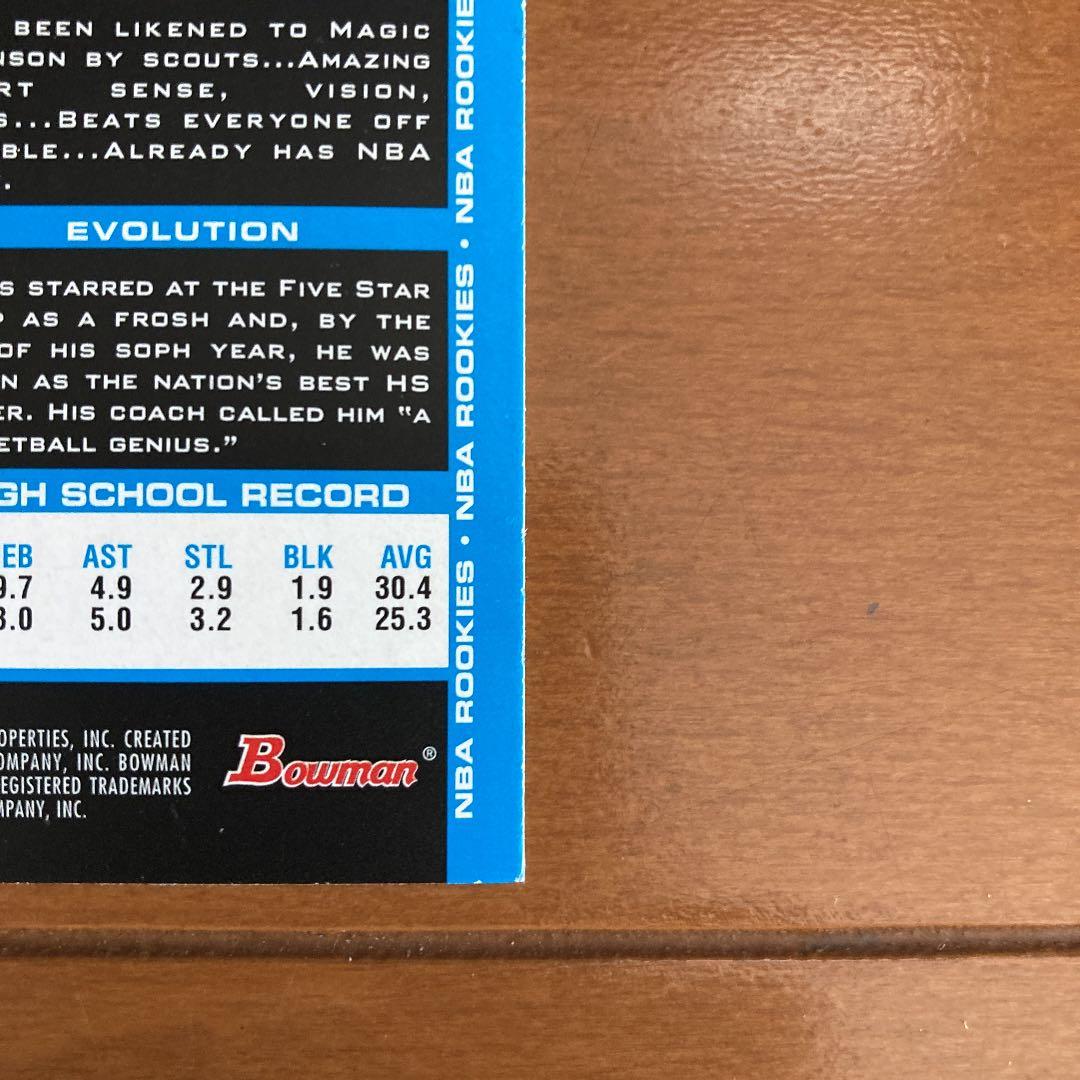 Bowman レブロンジェームズルーキーカード　lebron James