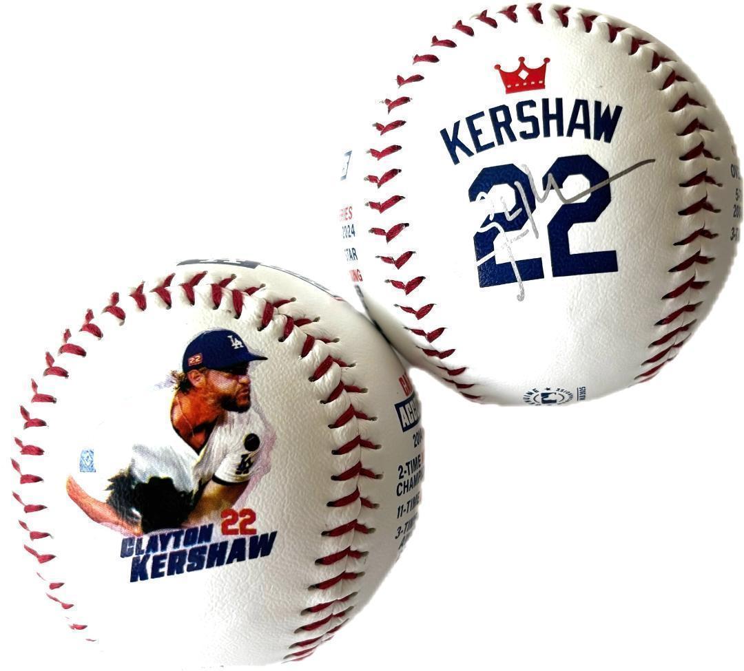 ロサンゼルス・ドジャース クレイトン・カーショウ MLB公式 引退記念ボール