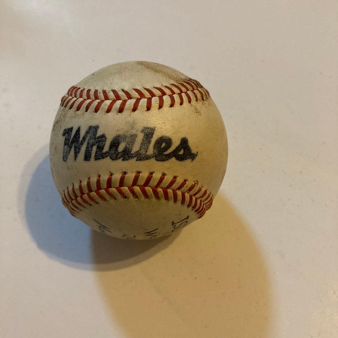 1961年 ERS vs WHALES 記念ボール