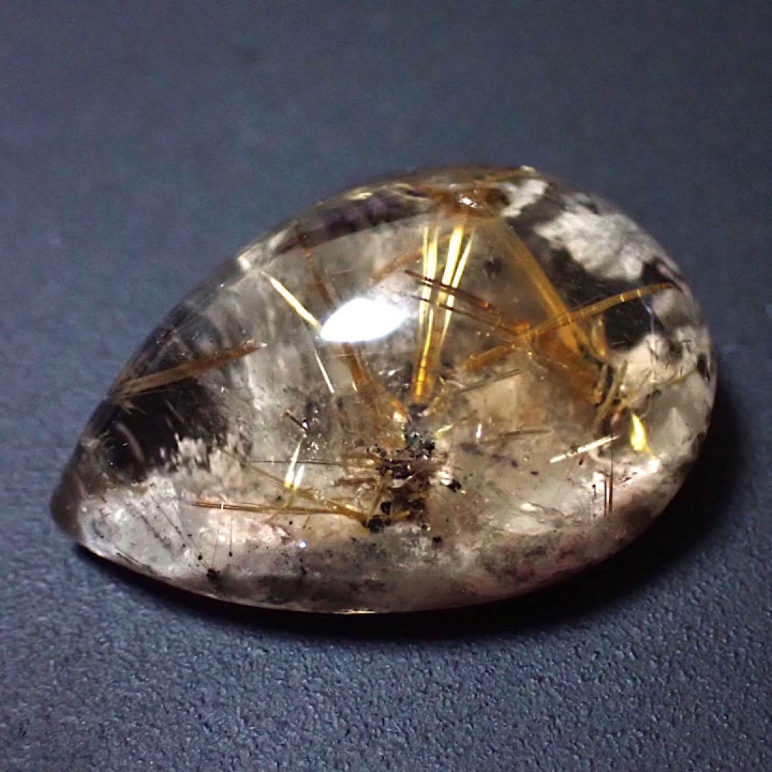 【ブラジル産】太陽放射ルチルクォーツ