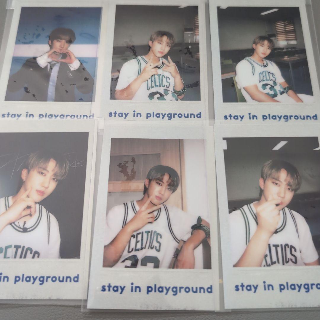 Straykids playground ポラロイド　コンプリート　チャンビン