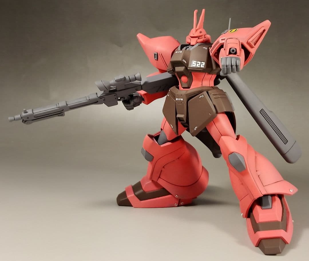 HG HGUC 1/144 ゲルググJ イェーガ 改修 全塗装 完成品