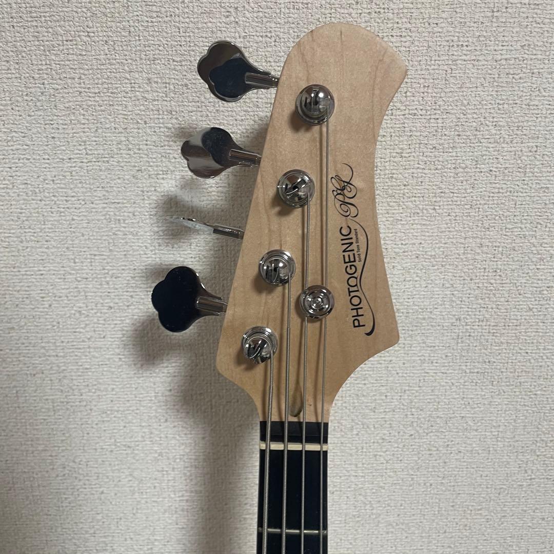 Photogenic エレキベース ブラック + アンプ
