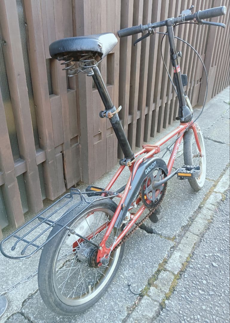 引取り限定 DAHON オールドダホン 折りたたみ自転車 マニュアル 取説付