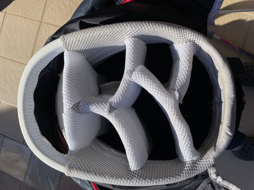 Pearl Gates キャディバッグ ネイビー・レッド