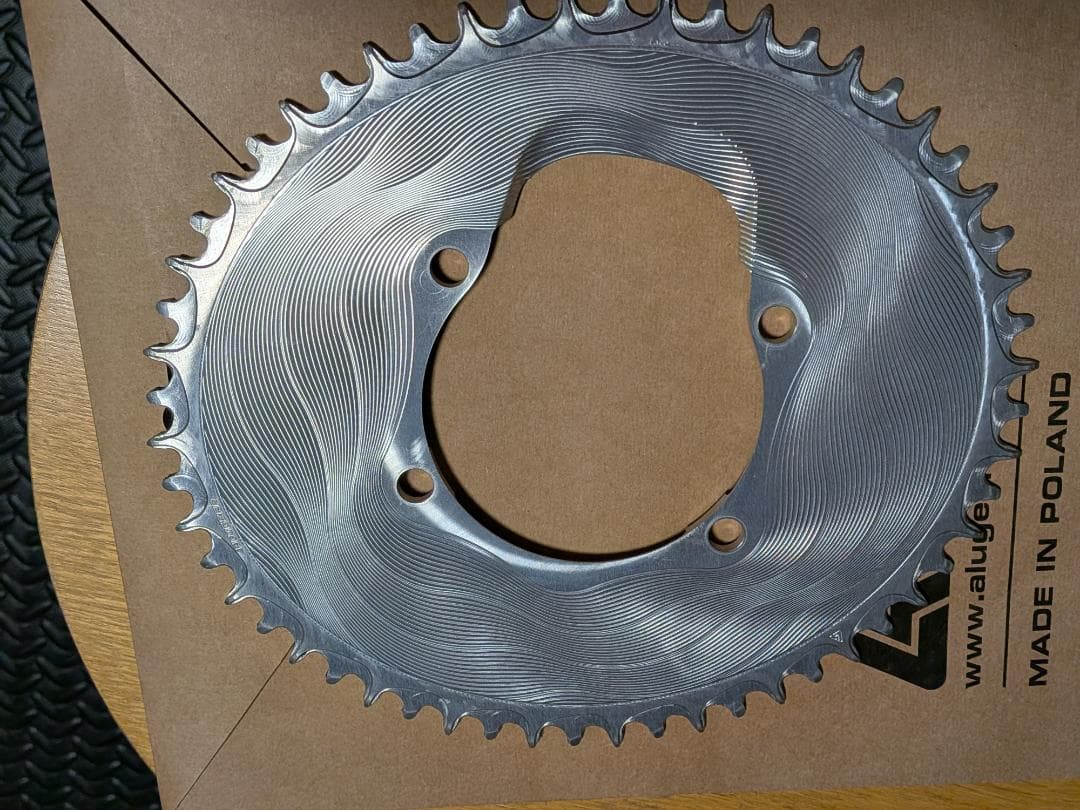 ALUGEAR １ｘ １２速５６ｔ １１０BCD ４Ｄ ナローワイド オーバル