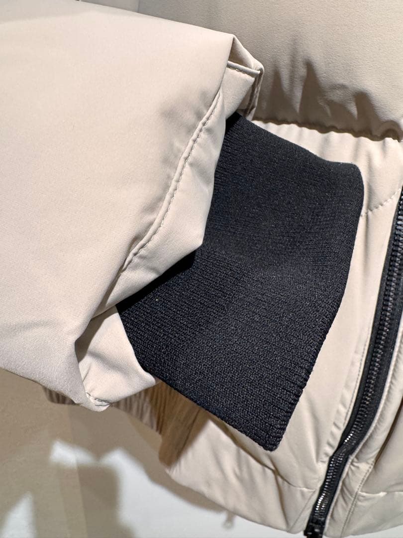 美USED ANEW GOLF メンズ プレイングダウンジャケット ベージュ