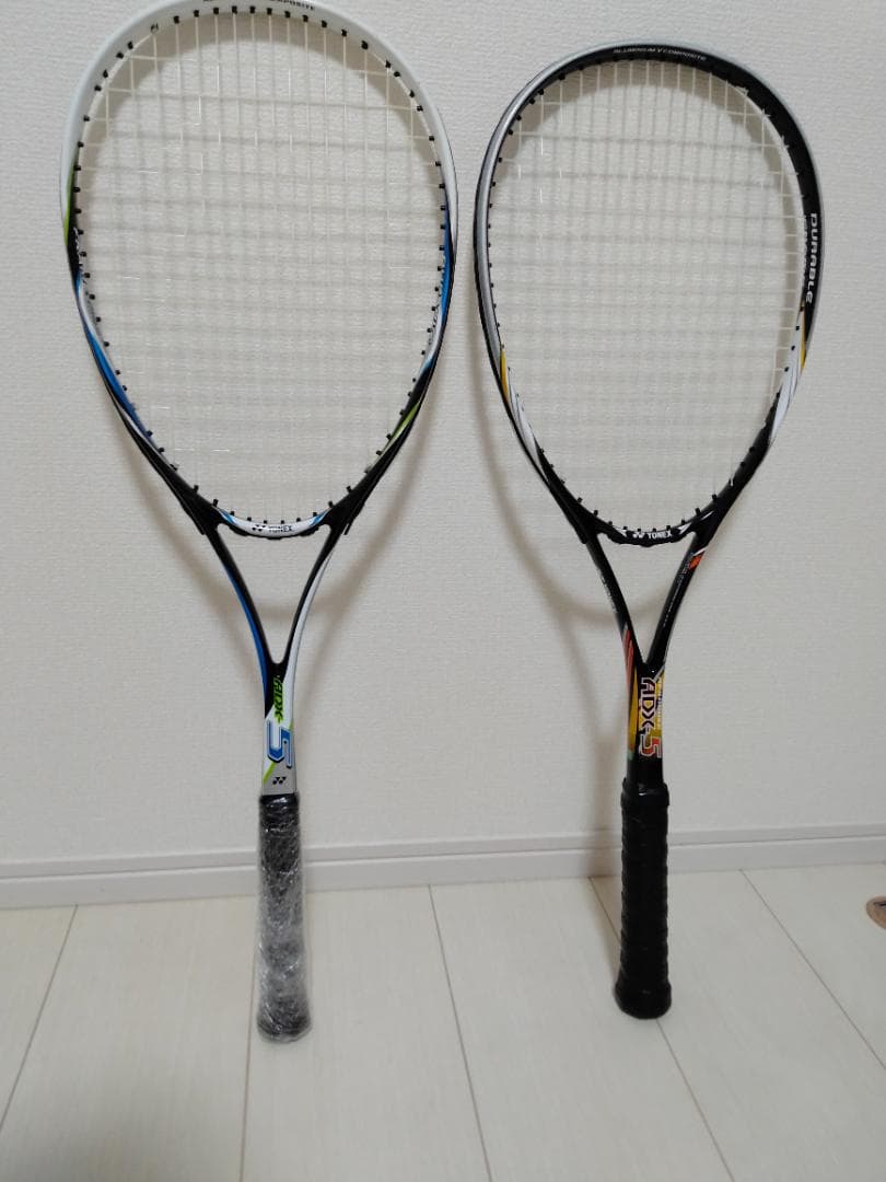 【美品】ヨネックス　軟式テニスラケット　ADX-5　2本セット