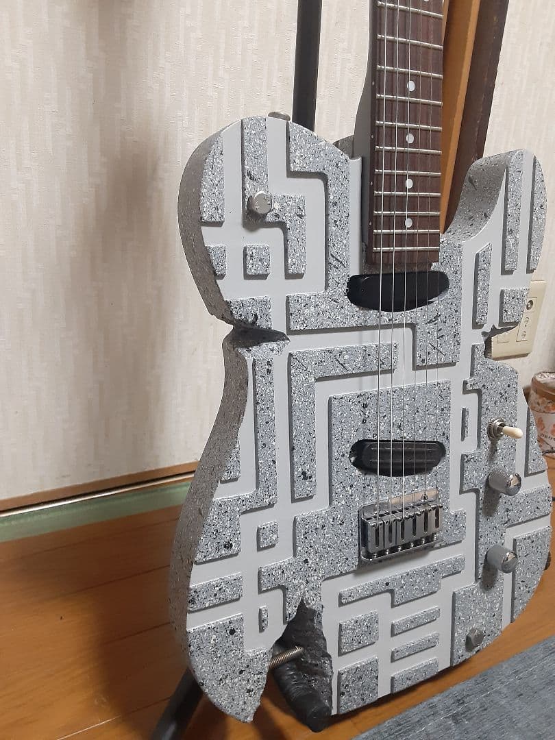 布袋モデル コンクリートFERNANDES エレキギター TEJ