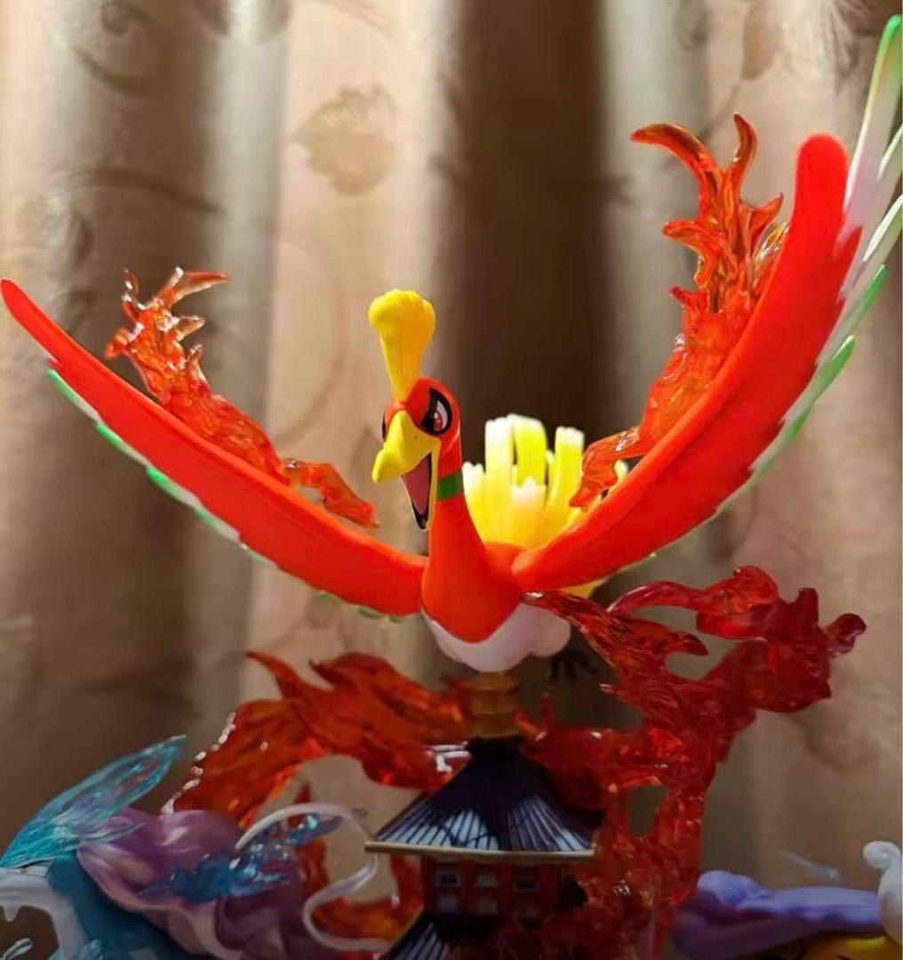 ポケモン　フィギュア　ホウオウ エンテイ スイクン ライコウ
