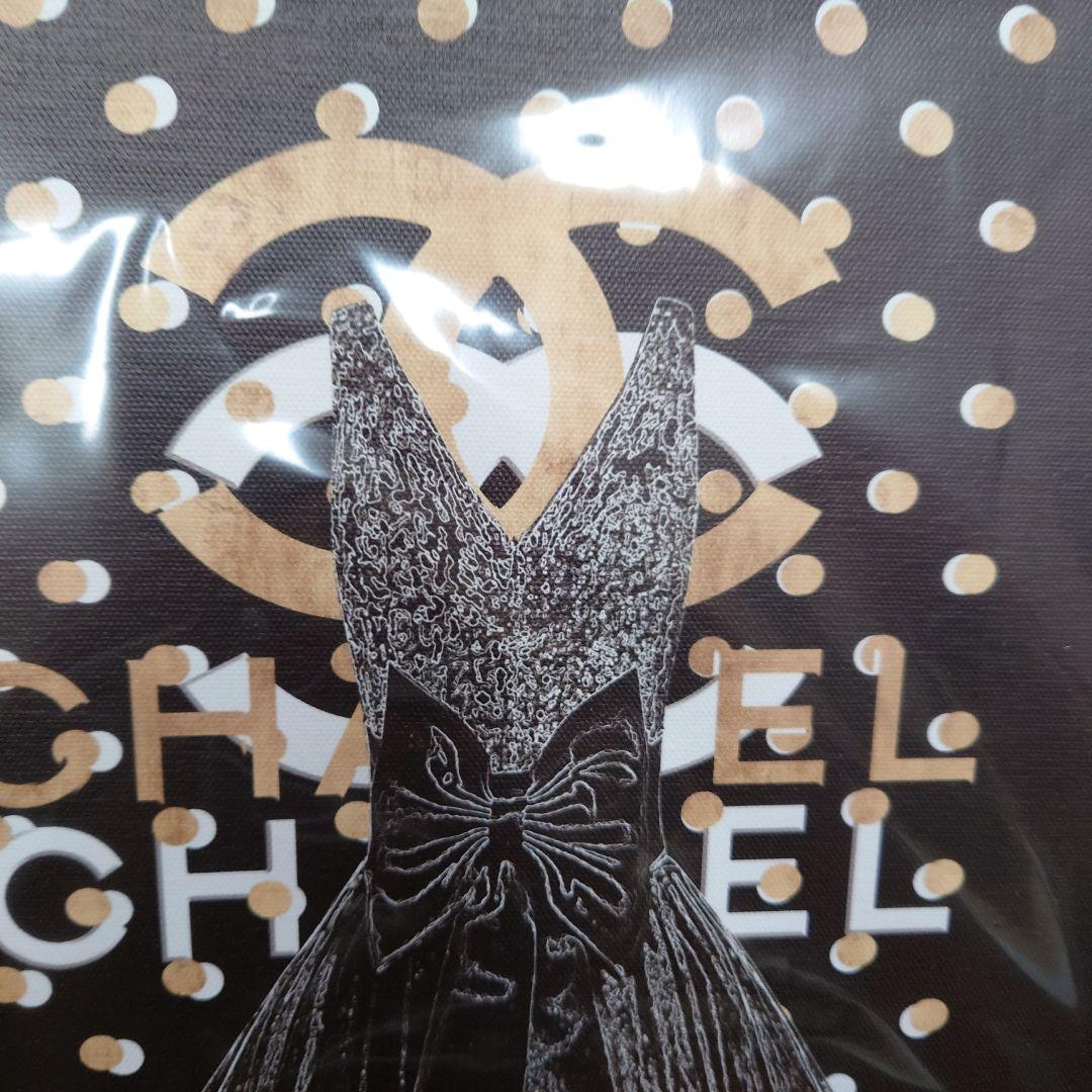 最終値下げ♡CHANEL♡オマージュ　キャンバスアート　ドレス＆ココマーク