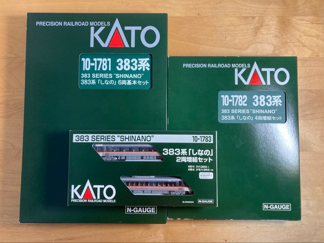 KATO 383系 「しなの」 12両セット （6両基本・4+2両増結セット）