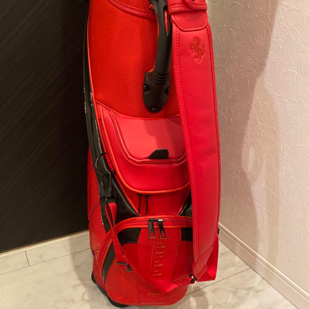 【超希少】 プーマコブラ フェラーリ キャディバッグ カート型 5分割