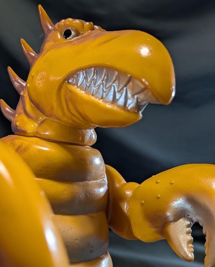 ザリガニンド「宇宙猿人ゴリ対スペクトルマン」登場怪獣（ベアモデル）ソフビ