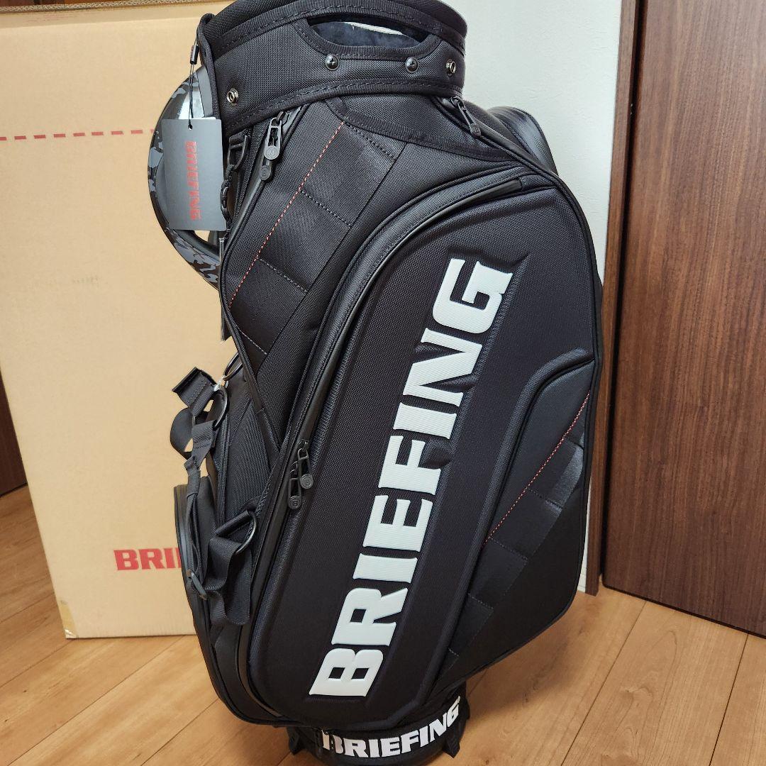 新品 日本正規品　ブリーフィング キャディバッグ CR-3 #04　ブラック