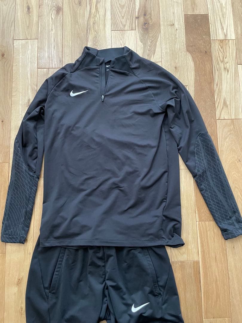 ナイキ ストライク　ドリルトップ セットアップ　ブラック　L