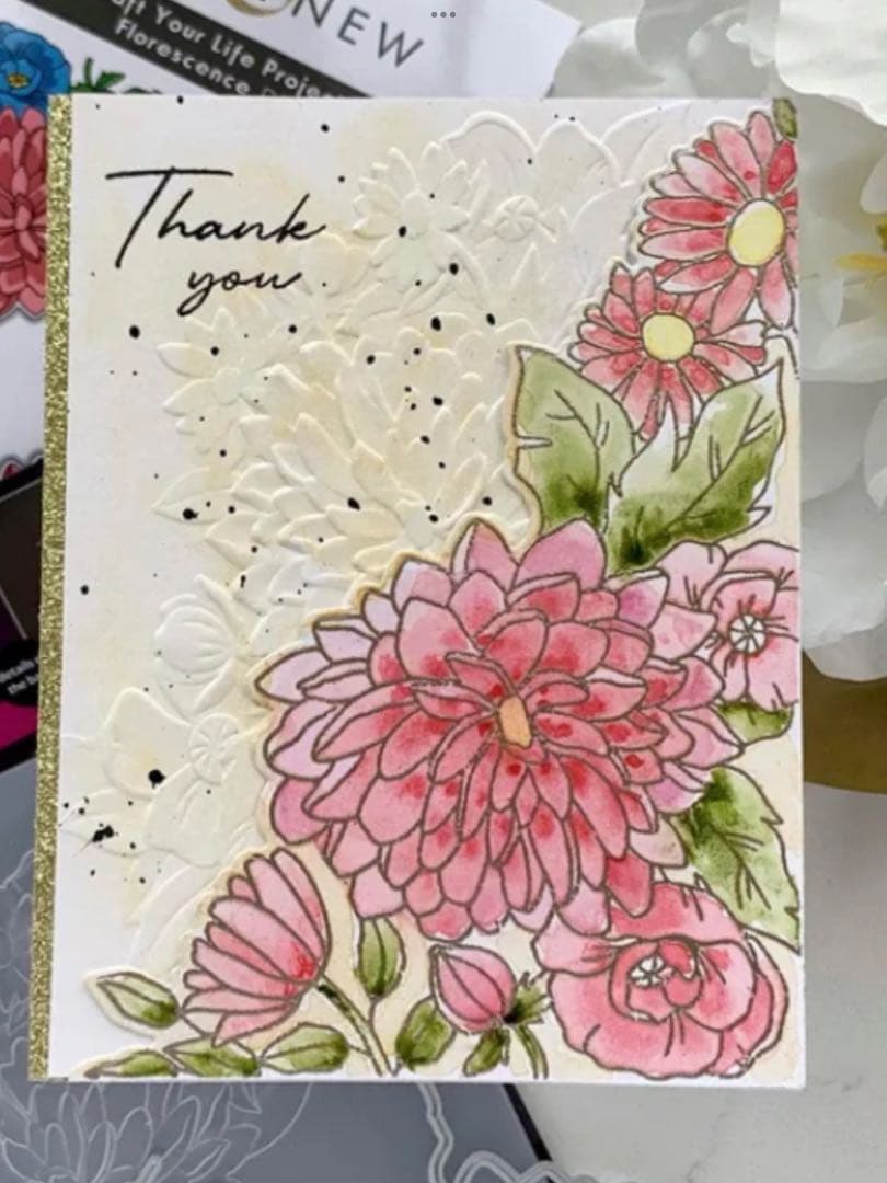 アルテニューFlourescence スタンプ・ダイ・フォルダー・ステンシル