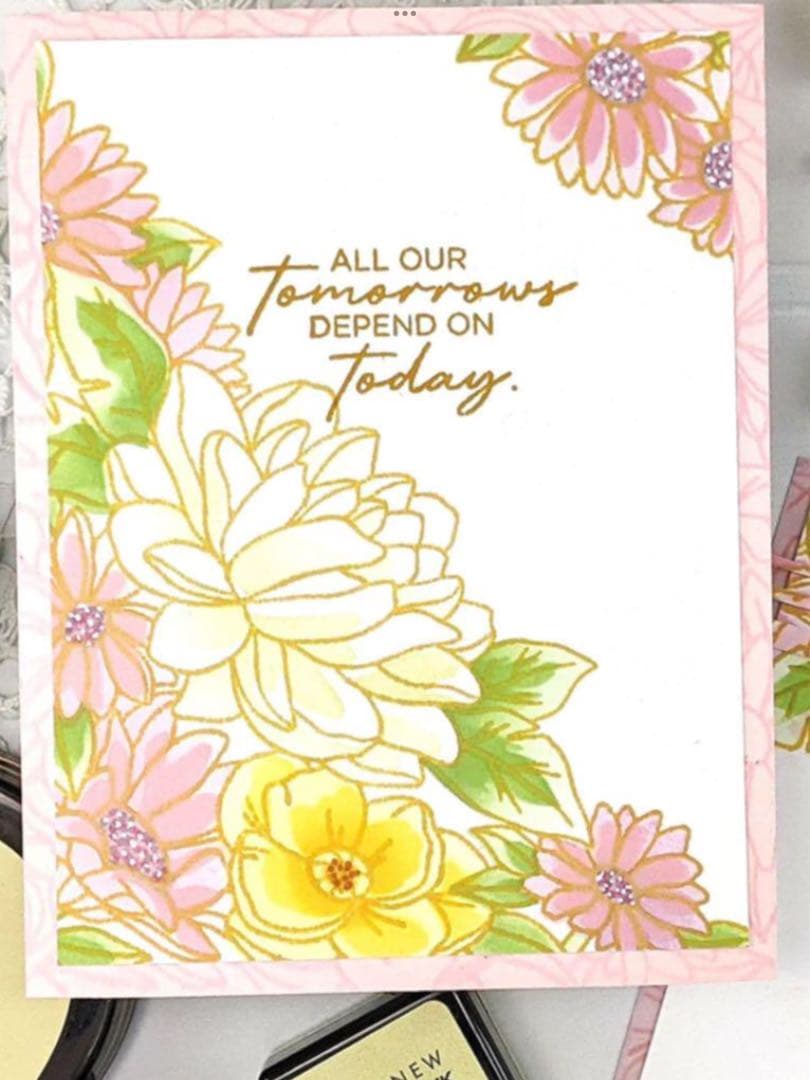 アルテニューFlourescence スタンプ・ダイ・フォルダー・ステンシル