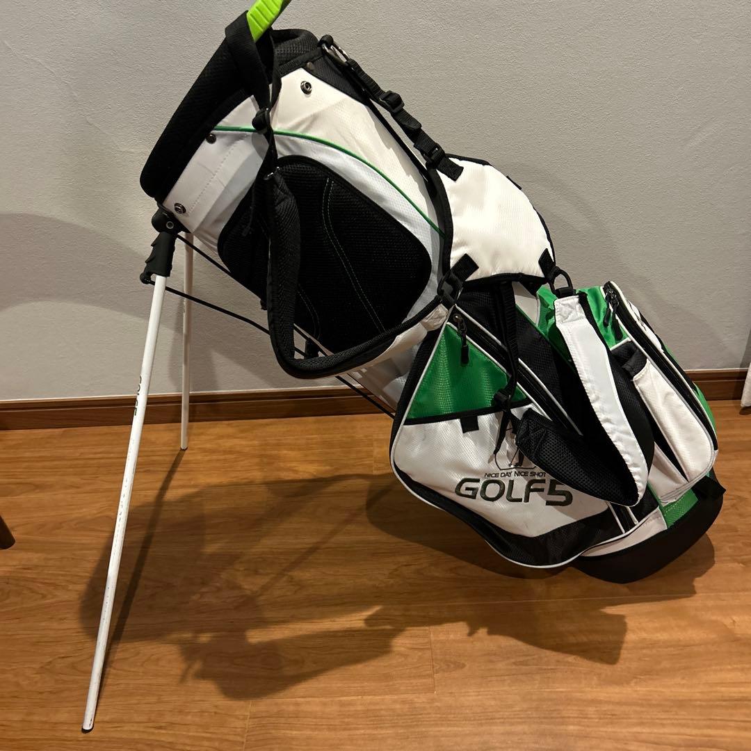 GOLF5 キャディバッグ ホワイト