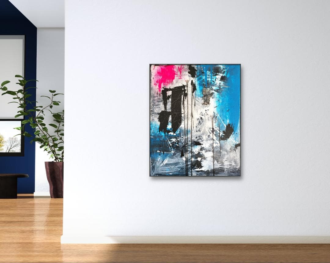 ファイブ / 抽象画 キャンバス 50×40㎝ 原画1点のみ モダンアート