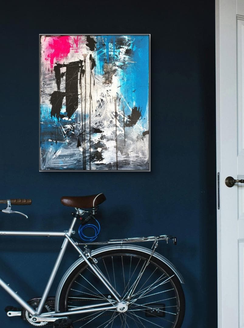 ファイブ / 抽象画 キャンバス 50×40㎝ 原画1点のみ モダンアート