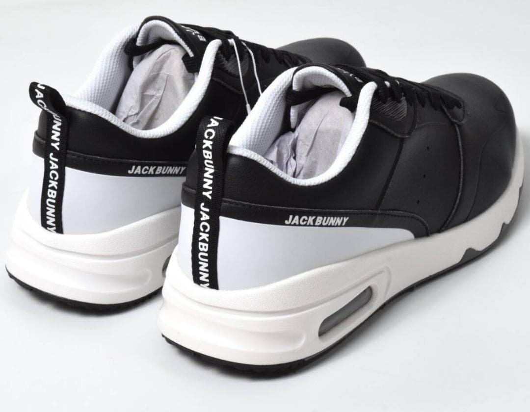 未使用 ジャックバニー エアーソール ゴルフシューズ 26.5 ブラック