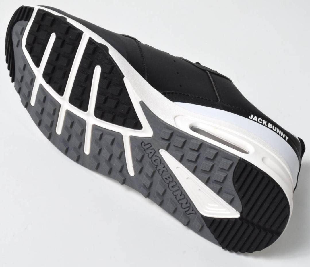 未使用 ジャックバニー エアーソール ゴルフシューズ 26.5 ブラック