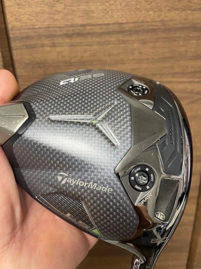 支給品 TaylorMade QI35LSドライバー 8.5度反発係数MAX