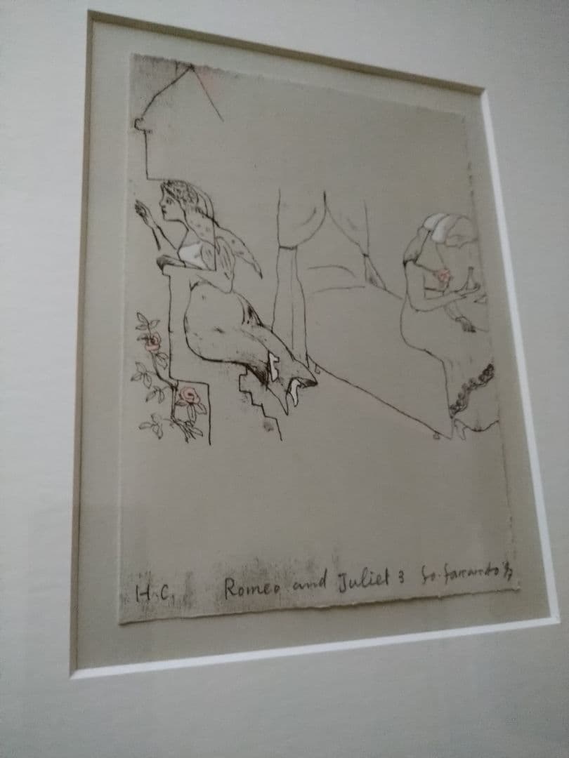 oy山本容子さんの銅版画 ロミオとジュリエット3 自筆サイン 限定HC 非売品